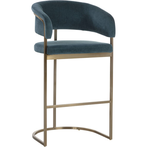 Marris 42 inch Gold / Danny Teal Barstool